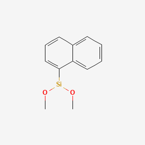 Dimethoxy(naphthalen-1-yl)silyl