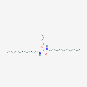 Butyl N,N'-didecylphosphorodiamidate