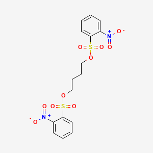 Benzeneaulfonic acid, 2-nitro-, 1,4-butanediyl ester