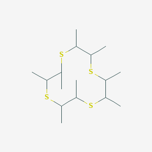 2,3,5,6,8,9,11,12-Octamethyl-1,4,7,10-tetrathiacyclododecane