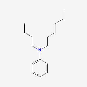 N-Butyl-N-hexylaniline