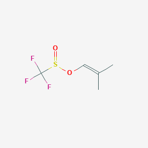 2-Methylprop-1-en-1-yl trifluoromethanesulfinate