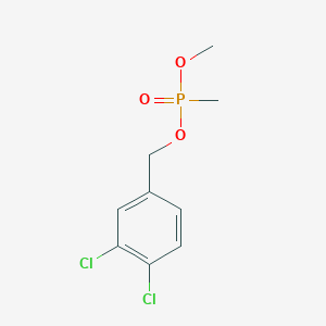 (3,4-Dichlorophenyl)methyl methyl methylphosphonate