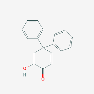 2-Cyclohexen-1-one, 6-hydroxy-4,4-diphenyl-