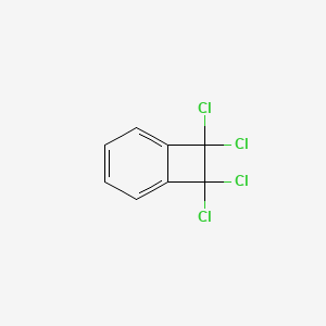 7,7,8,8-Tetrachlorobicyclo[4.2.0]octa-1,3,5-triene