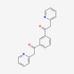 1,1'-(1,3-Phenylene)bis[2-(pyridin-2-yl)ethan-1-one]