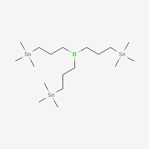 [Boranetriyltri(propane-3,1-diyl)]tris(trimethylstannane)