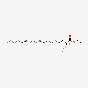 Ethyl 2-hydroperoxyoctadeca-9,12-dienoate