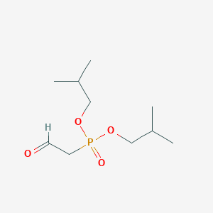 B14497481 Bis(2-methylpropyl) (2-oxoethyl)phosphonate CAS No. 63620-95-1