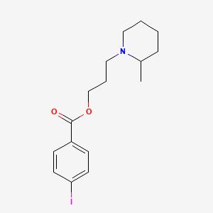 3-(2'-Methylpiperidino)propyl p-iodobenzoate