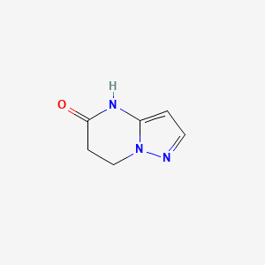 B1449758 6,7-dihydropyrazolo[1,5-a]pyrimidin-5(4H)-one CAS No. 29303-21-7
