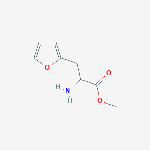 molecular formula C8H11NO3 B144976 3-(2-Furyl)-DL-alanine methyl ester CAS No. 127090-56-6