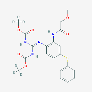 molecular formula C20H22N4O6S B1449780 Febantel-d6, VETRANAL(TM), analytical standard CAS No. 1173021-79-8