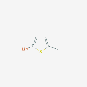 B14497926 lithium;5-methyl-2H-thiophen-2-ide CAS No. 63762-42-5