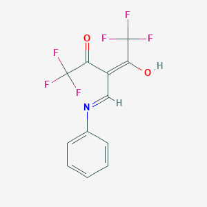 3-(Anilinomethylidene)-1,1,1,5,5,5-hexafluoropentane-2,4-dione