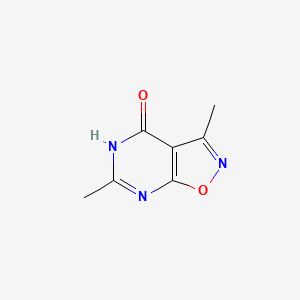 3,6-Dimethylisoxazolo[5,4-d]pyrimidin-4(5H)-one