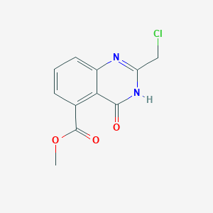 Methyl 2-(chloromethyl)-4-oxo-3,4-dihydroquinazoline-5-carboxylate