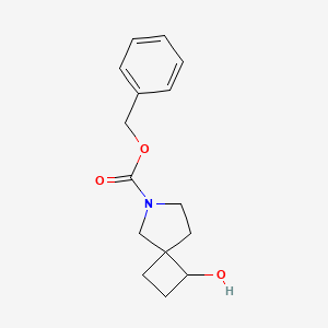 6-Cbz-1-hydroxy-6-aza-spiro[3.4]octane