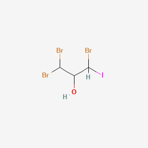 1,1,3-Tribromo-3-iodopropan-2-ol