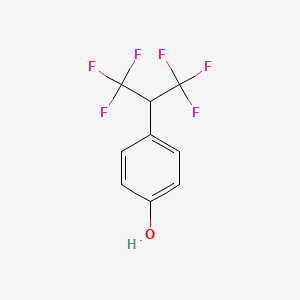 4-(1,1,1,3,3,3-Hexafluoropropan-2-yl)phenol