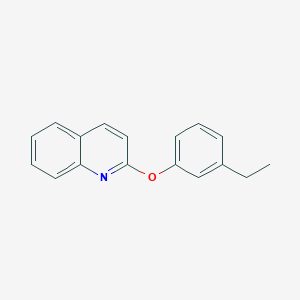 2-(3-Ethylphenoxy)quinoline