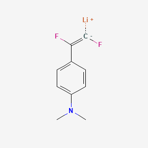 lithium;4-(1,2-difluoroethenyl)-N,N-dimethylaniline