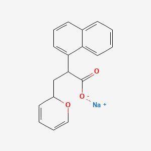 Sodium alpha-(2'-pyranyl)methyl-1-naphthaleneacetate