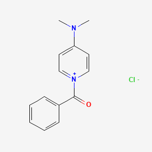 Pyridinium, 1-benzoyl-4-(dimethylamino)-, chloride