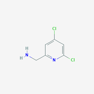 (4,6-Dichloropyridin-2-YL)methanamine