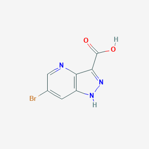 6-Bromo-1H-pyrazolo[4,3-B]pyridine-3-carboxylic acid