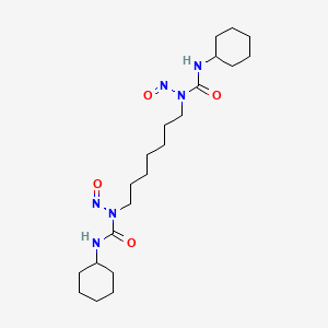 Urea, 1,1'-heptamethylenebis(3-cyclohexyl-1-nitroso-