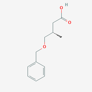 (3S)-3-methyl-4-phenylmethoxybutanoic acid