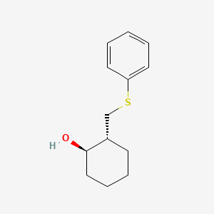 (1R,2R)-2-[(Phenylsulfanyl)methyl]cyclohexan-1-ol