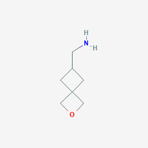 molecular formula C7H13NO B1449913 2-氧杂螺[3.3]庚烷-6-基甲胺 CAS No. 1438241-18-9