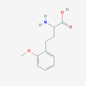molecular formula C11H15NO3 B1449917 2-氨基-4-(2-甲氧基苯基)丁酸 CAS No. 225233-75-0