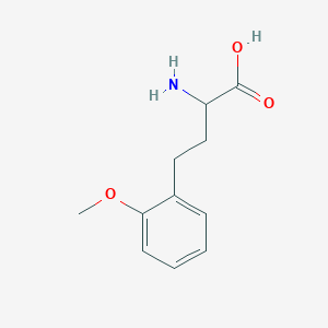 molecular formula C11H15NO3 B1449917 2-Amino-4-(2-Methoxy-phenyl)-buttersäure CAS No. 225233-75-0