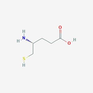 molecular formula C5H11NO2S B144993 Glutamate thiol CAS No. 130306-98-8