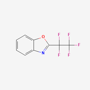 2-(Pentafluoroethyl)-1,3-benzoxazole