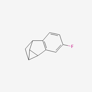 3-Fluoro-1,1a,6,6a-tetrahydro-1,6-methanocyclopropa[a]indene