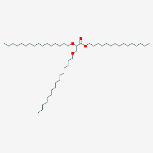 Pentadecyl 2,3-bis(hexadecyloxy)propanoate