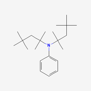 N,N-Bis(2,4,4-trimethylpentan-2-yl)aniline