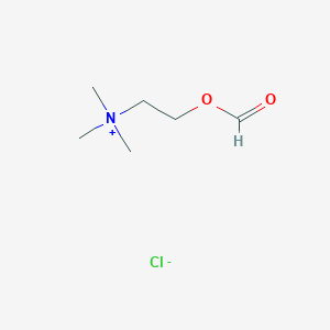 2-(Formyloxy)-N,N,N-trimethylethanaminium chloride