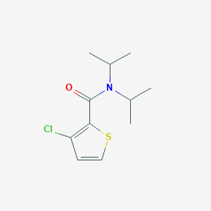 molecular formula C11H16ClNOS B1449947 3-Chloro-N,N-diisopropylthiophene-2-carboxamide CAS No. 1980049-02-2