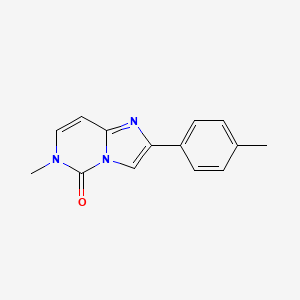 6-Methyl-2-(4-methylphenyl)imidazo[1,2-c]pyrimidin-5(6H)-one