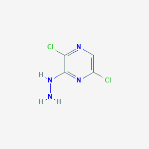 2,5-Dichloro-3-hydrazinylpyrazine