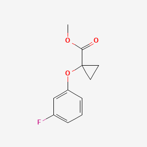 Methyl 1-(3-fluorophenoxy)cyclopropanecarboxylate