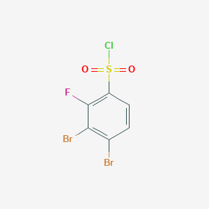 3,4-Dibromo-2-fluorobenzenesulfonyl chloride