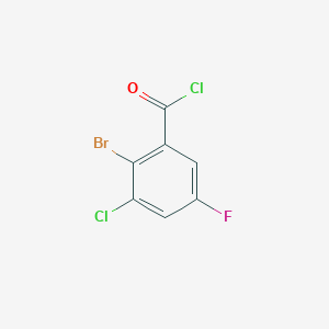 2-Bromo-3-chloro-5-fluorobenzoyl chloride
