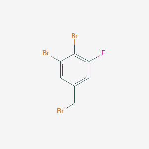 molecular formula C7H4Br3F B1449965 3,4-Dibromo-5-fluorobenzyl bromide CAS No. 1806307-10-7
