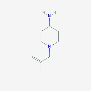 1-(2-Methylprop-2-en-1-yl)piperidin-4-amine
